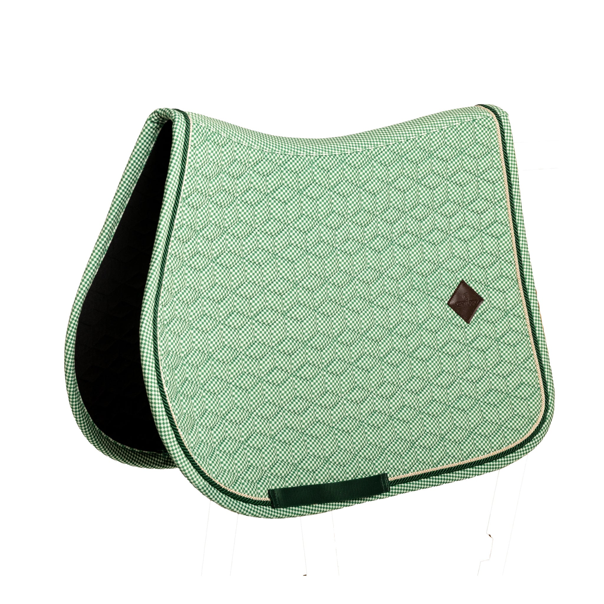 Tapis de Selle Velvet printing Vert MIXTE - Kentucky