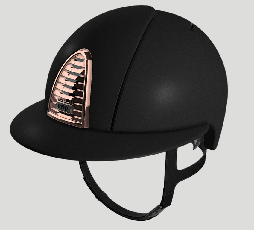 Casque CROMO 2.0 Textile Noir/Rose Gold POLO - KEP
