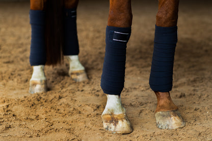 Modern Tech Navy Polo Band - Equestrian Stockholm