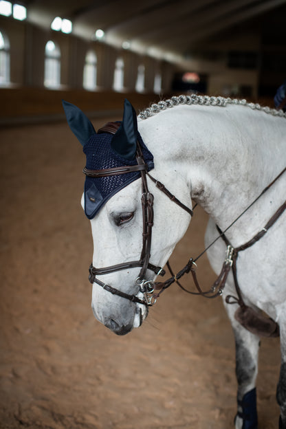 Bonnet Modern Tech Navy - Equestrian Stockholm