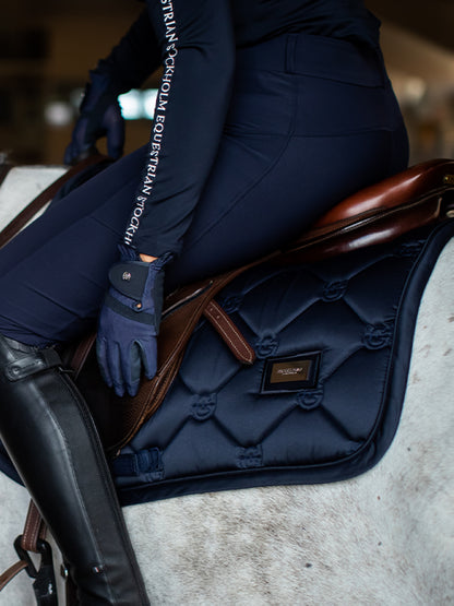 Tapis de selle Classic Modern Tech Navy - Equestrian Stockholm