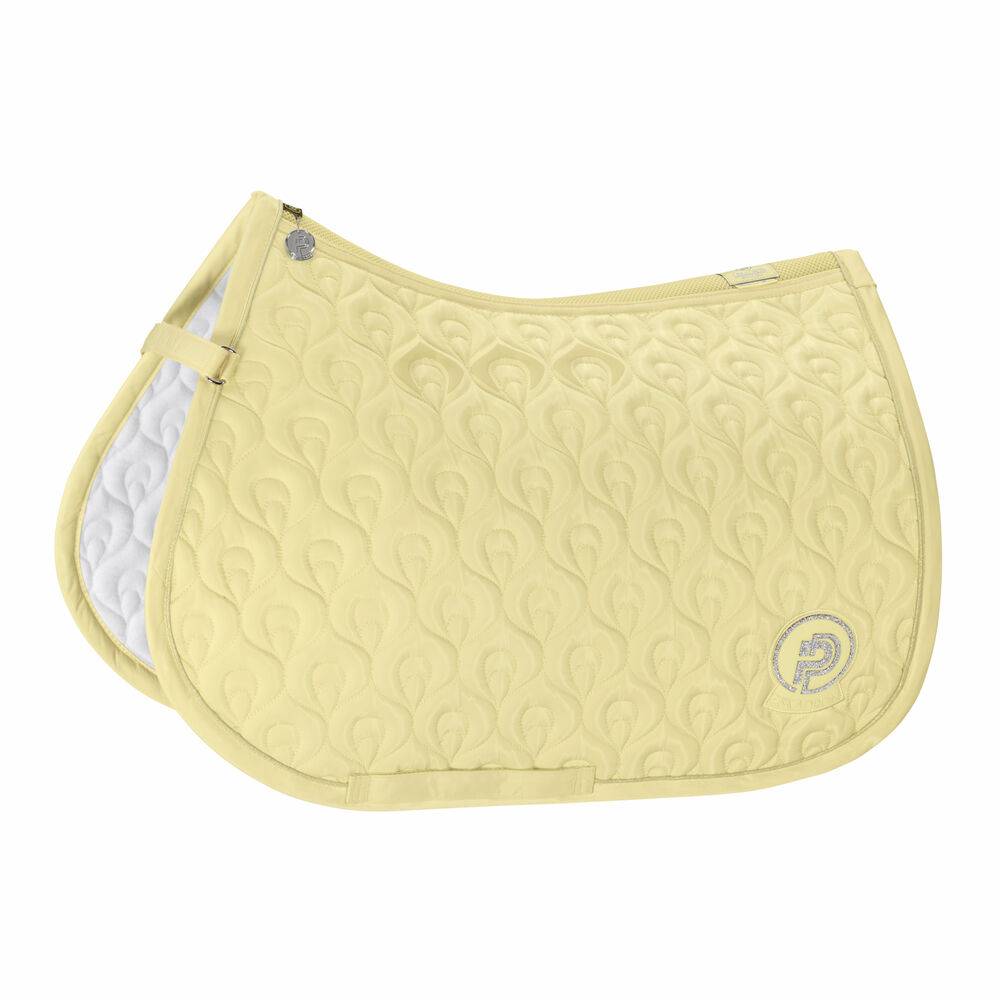 HighGloss Peacock Platinum Pure saddle pad - Eskadron