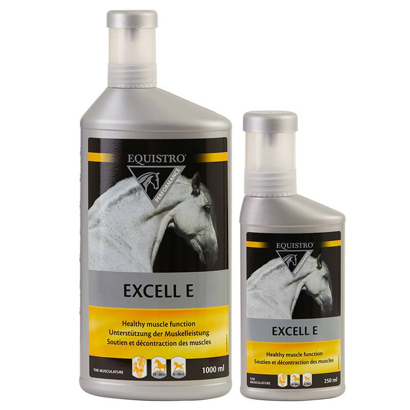 Excell E Liquid muscle support supplement - Equistro