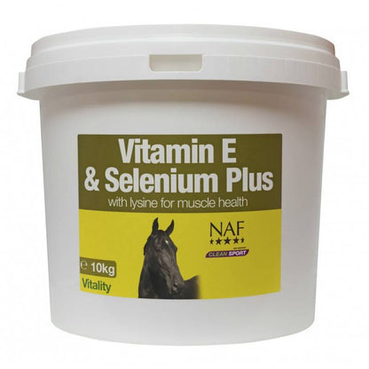 Muscle support food supplement Vitamin E and Selenium Plus - NAF