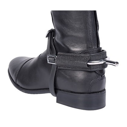 Gaine protection éperons noir à paillettes - Harry&