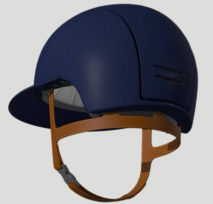 Casque CROMO 2.0 Textile Marine/Caramel POLO - KEP