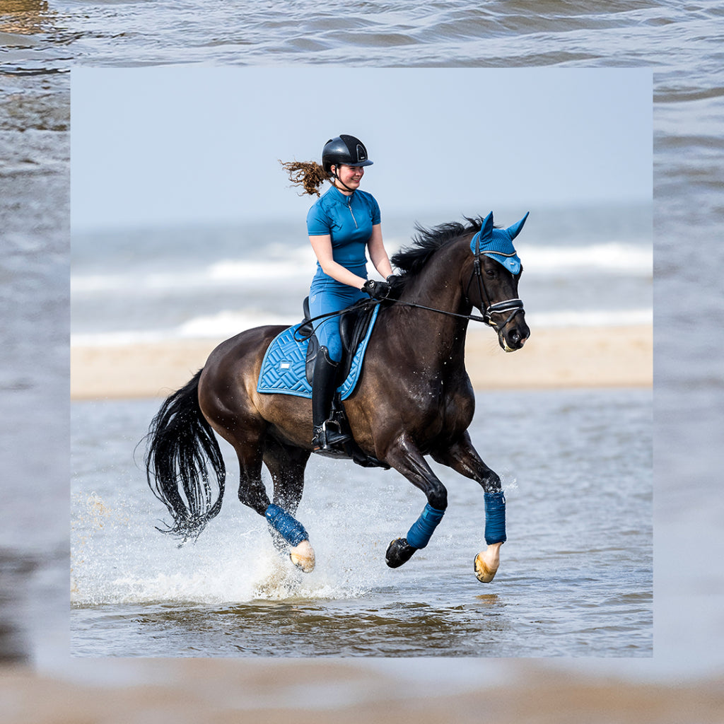 Tapis de selle Modern Amalfi Coast - Equestrian Stockholm