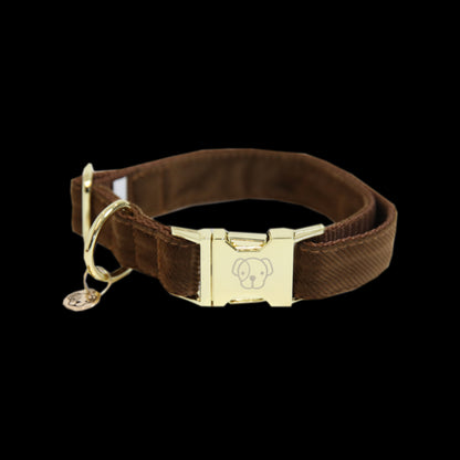 Collier pour chien Corduroy Marron - Kentucky