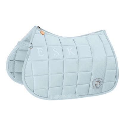 BIG SQUARE Faux Leather Platinum saddle pad 2023 - Eskadron