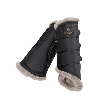 FAUX LEATHER FF Platinum dressage gaiters 2023 - Eskadron