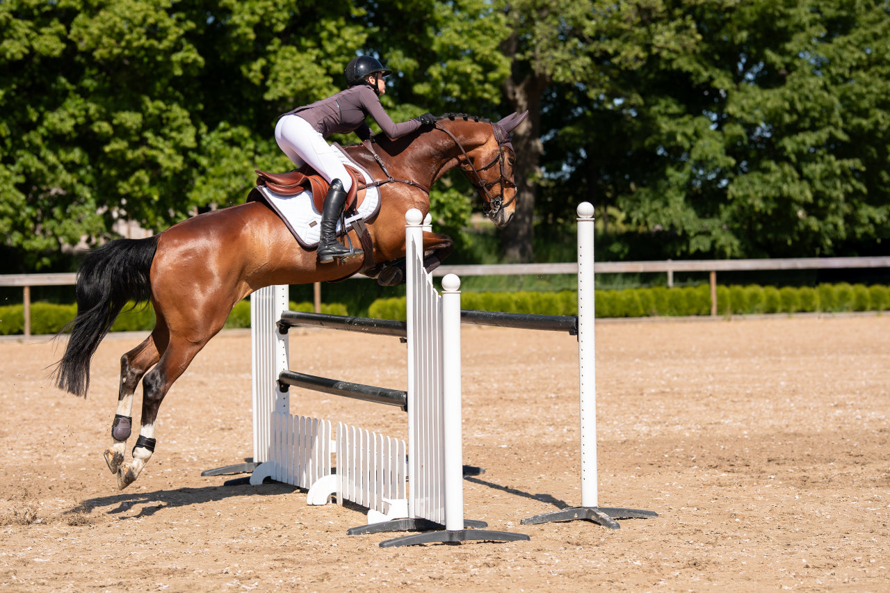 Tapis de selle Modern White Moonless Night - Equestrian Stockholm