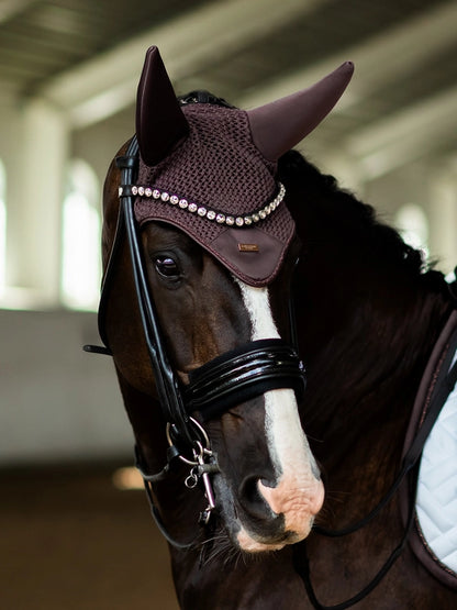 Anti-noise Padded Fly Hat Moonless Night - Equestrian Stockholm