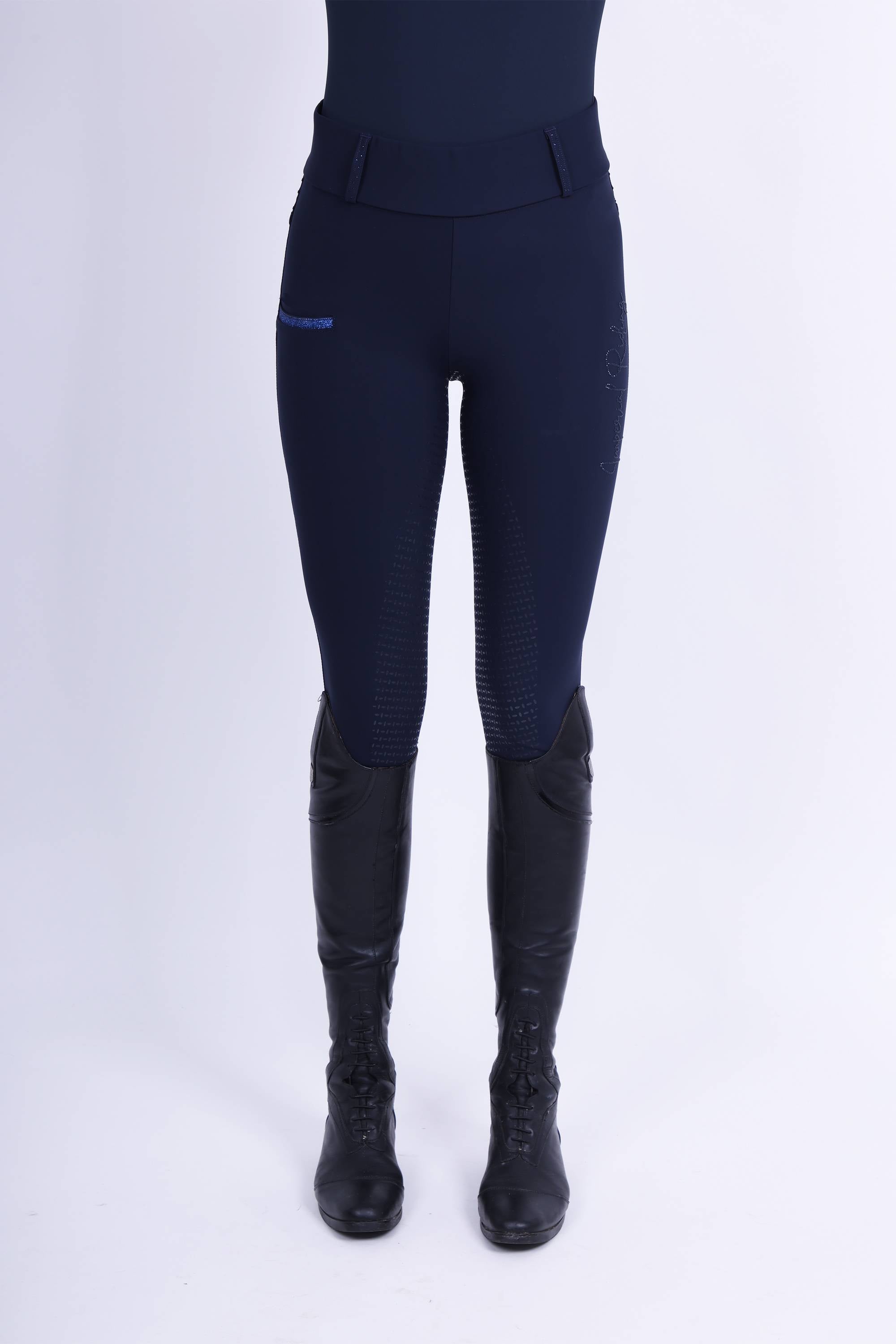 Shiny Sparks Full Grip Leggings - Imperial Riding