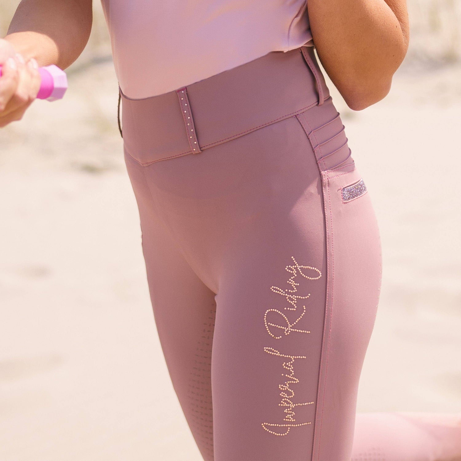 Shiny Sparks Full Grip Leggings - Imperial Riding