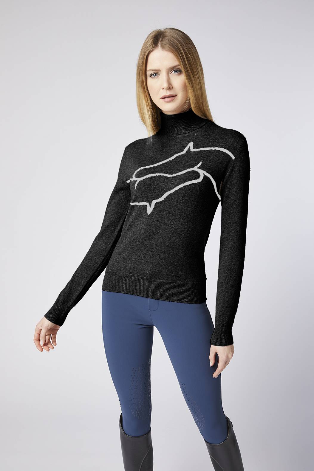 Pull col roulé OYACE knitwear- VESTRUM