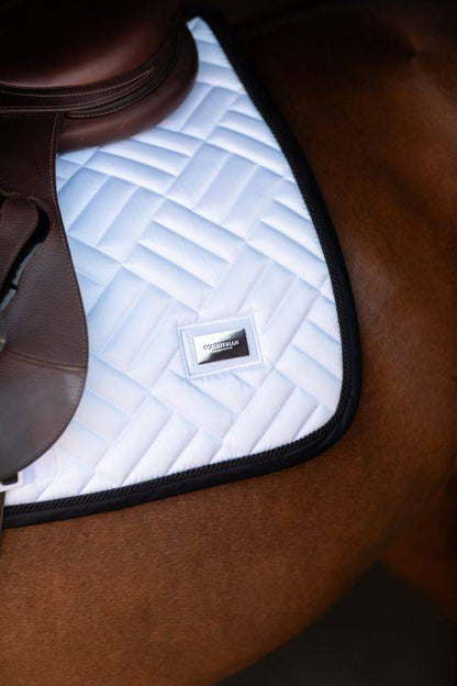 Tapis de selle Modern White Black Edition - Equestrian Stockholm