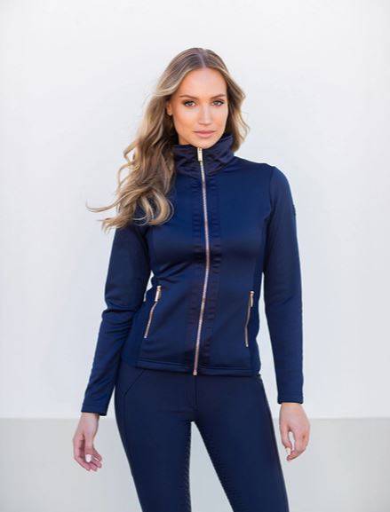 Veste polaire Fleece Jacket Lagoon Blush - EQUESTRIAN STOCKHOLM