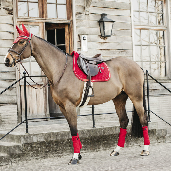 Bonnet Wellington Velvet Rouge - Kentucky