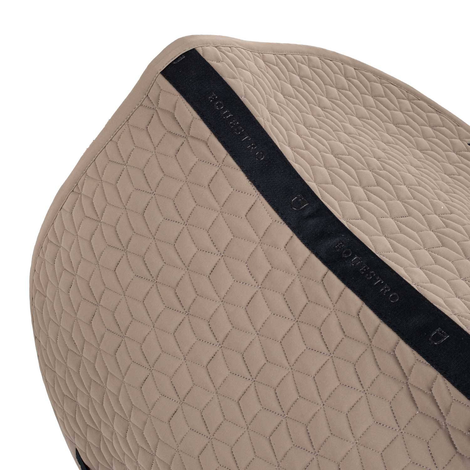 Tapis de selle Cube Quilting Walnut - EQUESTRO