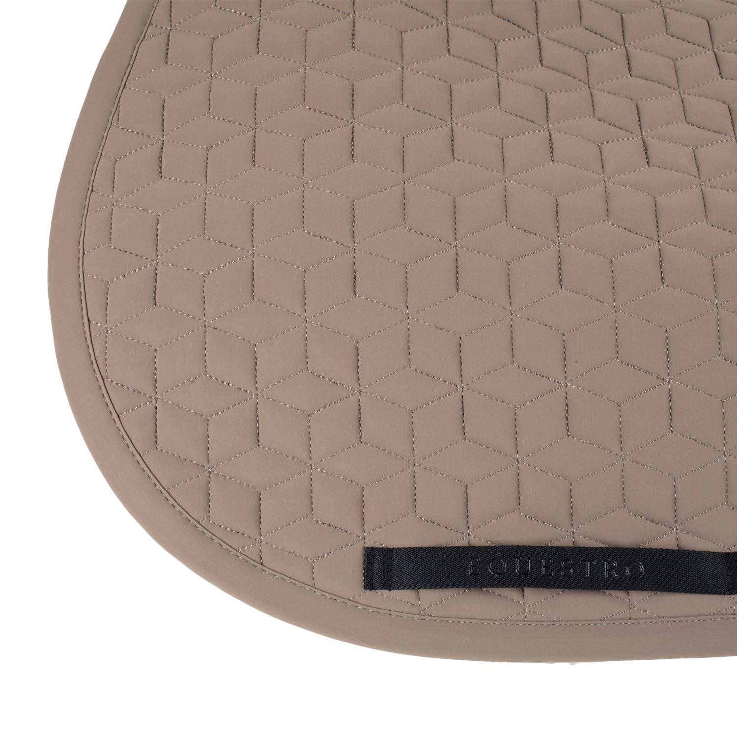 Tapis de selle Cube Quilting Walnut - EQUESTRO