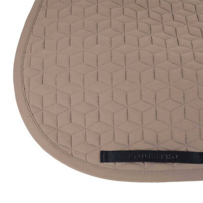 Tapis de selle Cube Quilting Walnut - EQUESTRO