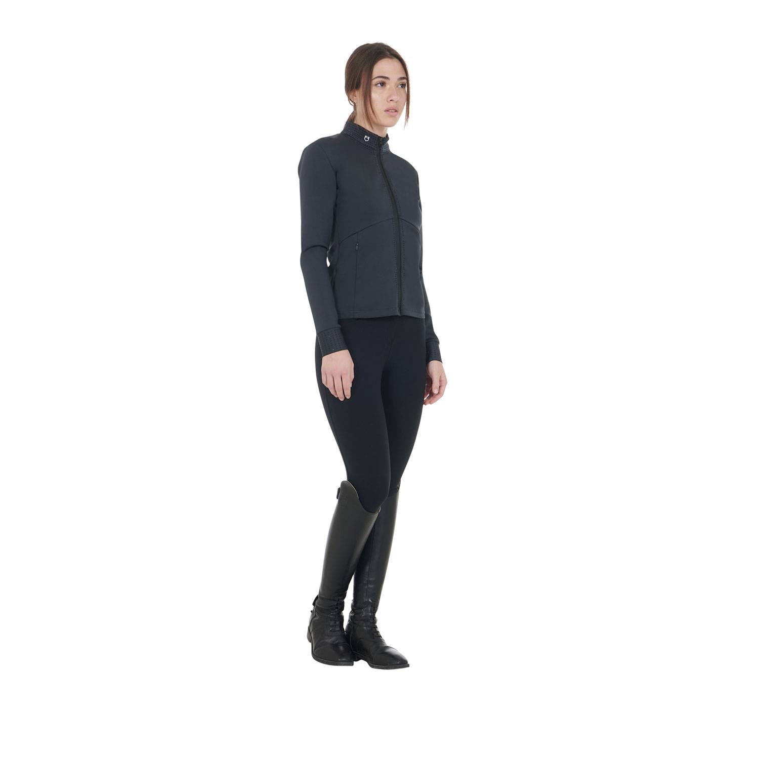 Veste zippée à strass - EQUESTRO