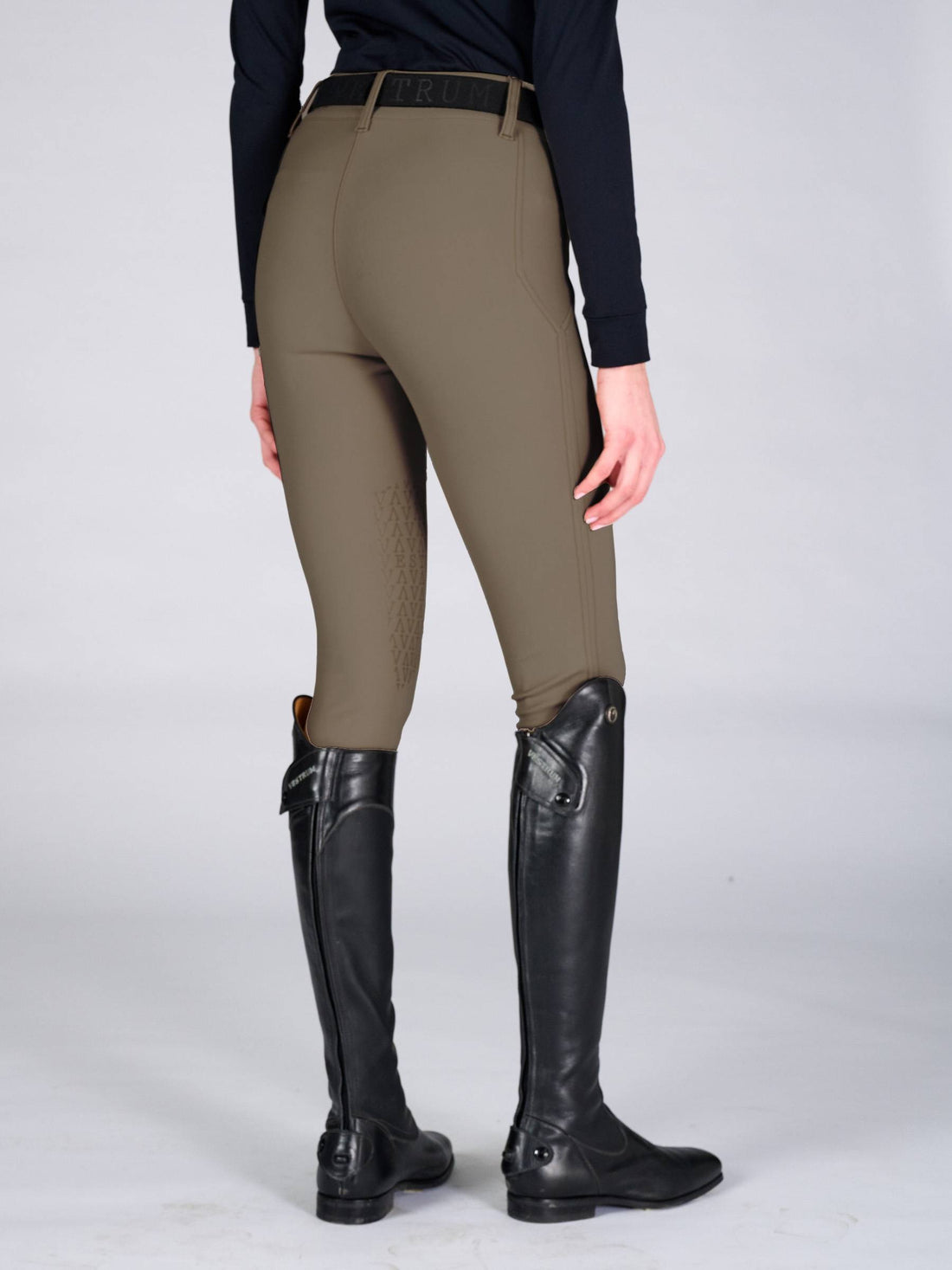 COBLENZA high-waisted knee grip pants - VESTRUM