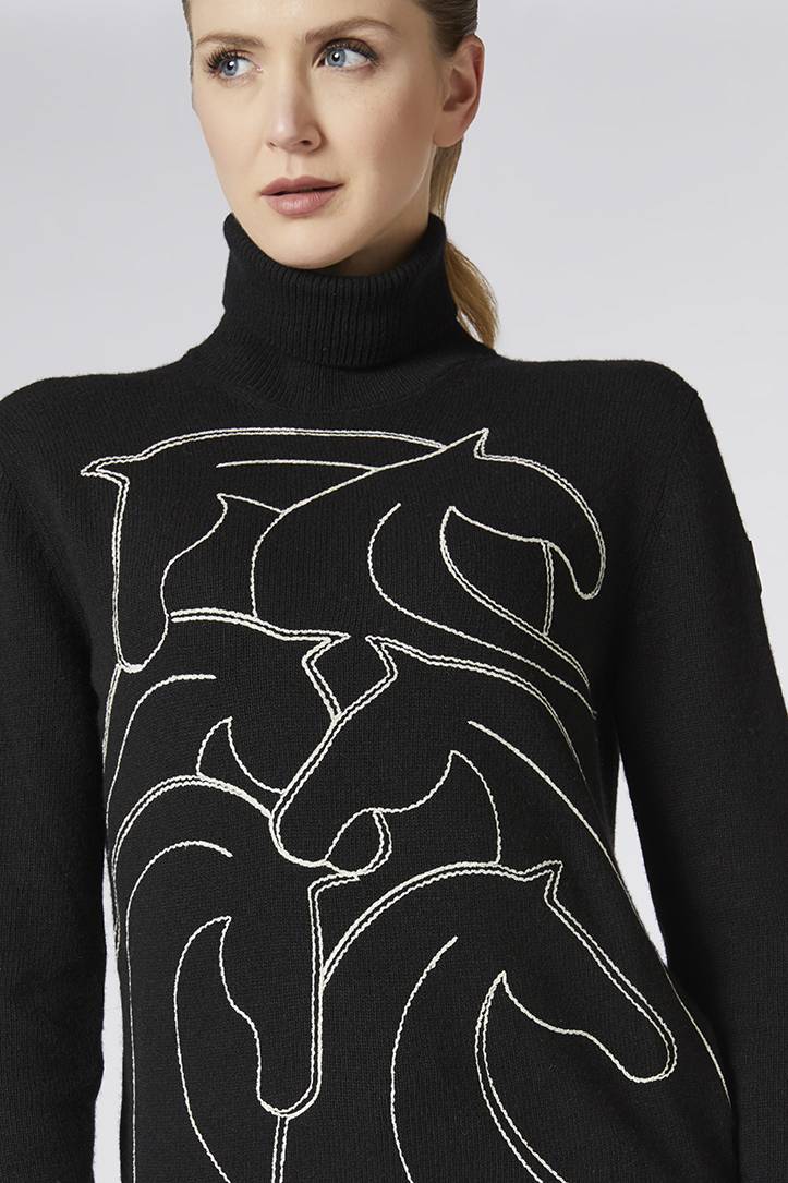 Turtleneck sweater SESTRIERE knitwear - VESTRUM