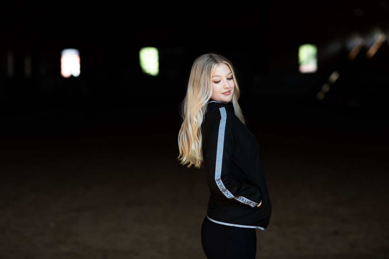 Veste Reflective Luminous Black  - Equestrian Stockholm