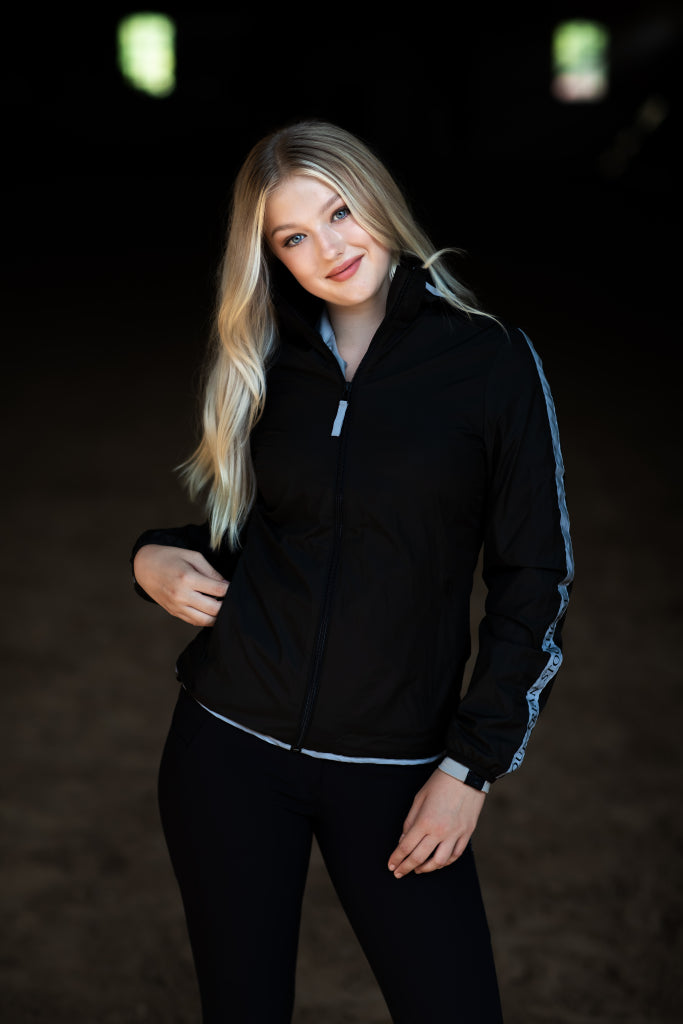 Veste Reflective Luminous Black  - Equestrian Stockholm