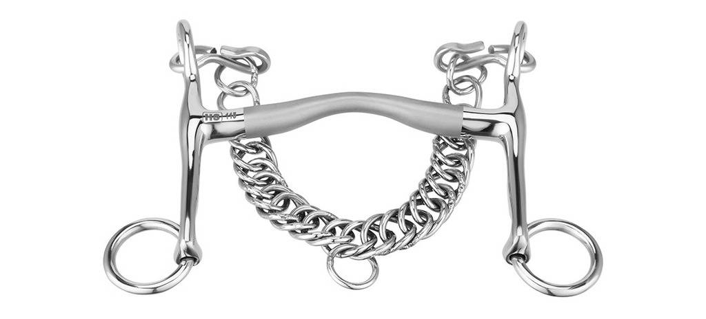 Mors de bride Satinox branches courtes - Sprenger