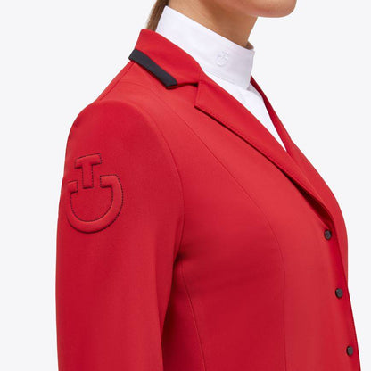 Veste de concours brodée Rouge - CAVALLERIA TOSCANA