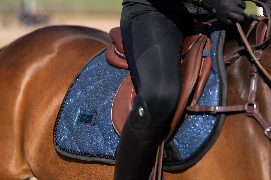 Polar Night Glimmer saddle pad - Equestrian Stockholm