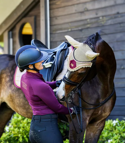 Bonnet anti-mouches champagne plum - EQUITO