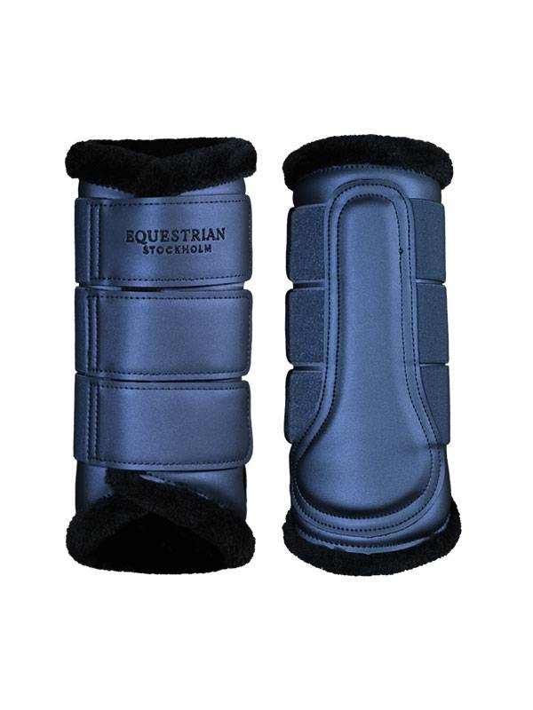 Dark Venice dressage gaiters - Equestrian Stockholm