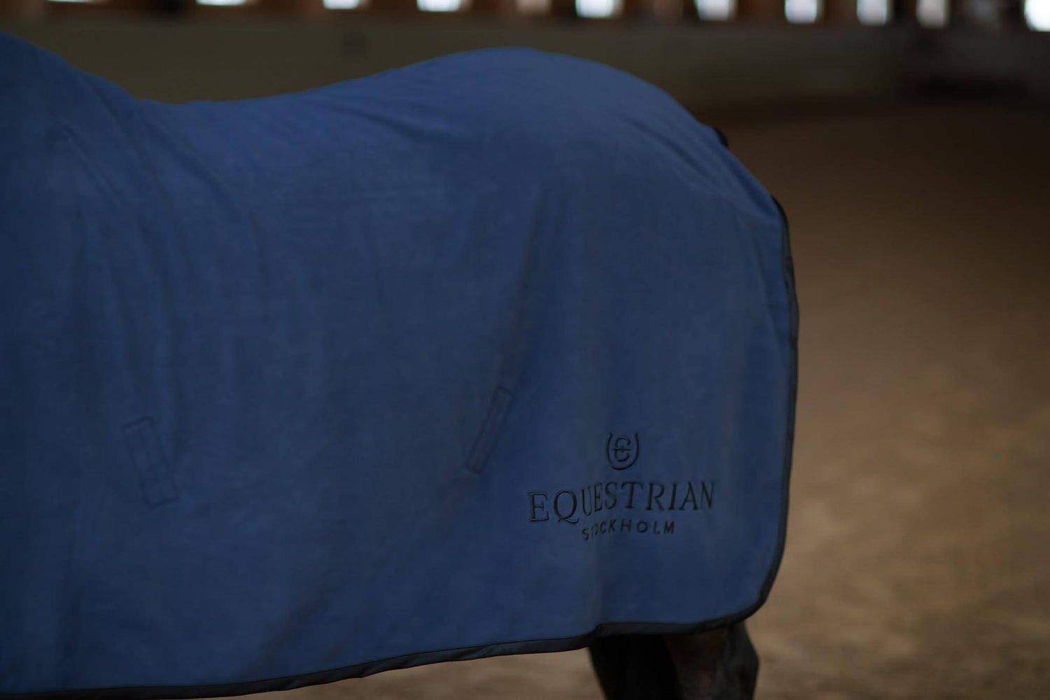 Couverture Polaire Col Mouton Equestrian Stockholm - Dark Venice