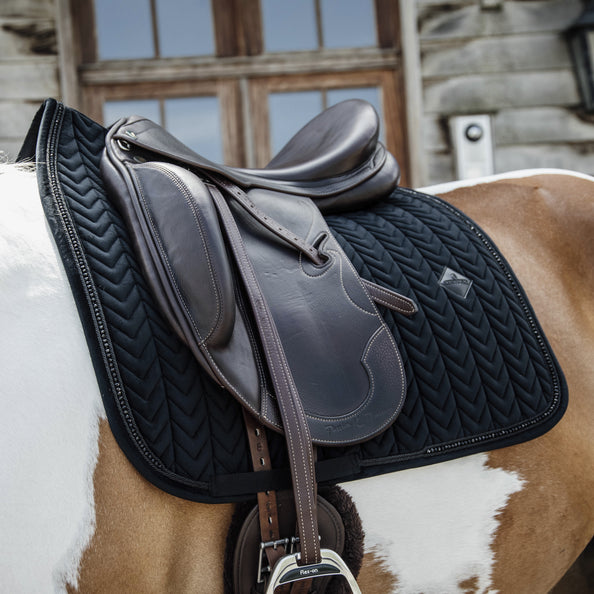 Tapis Velvet Pearl Noir - KENTUCKY