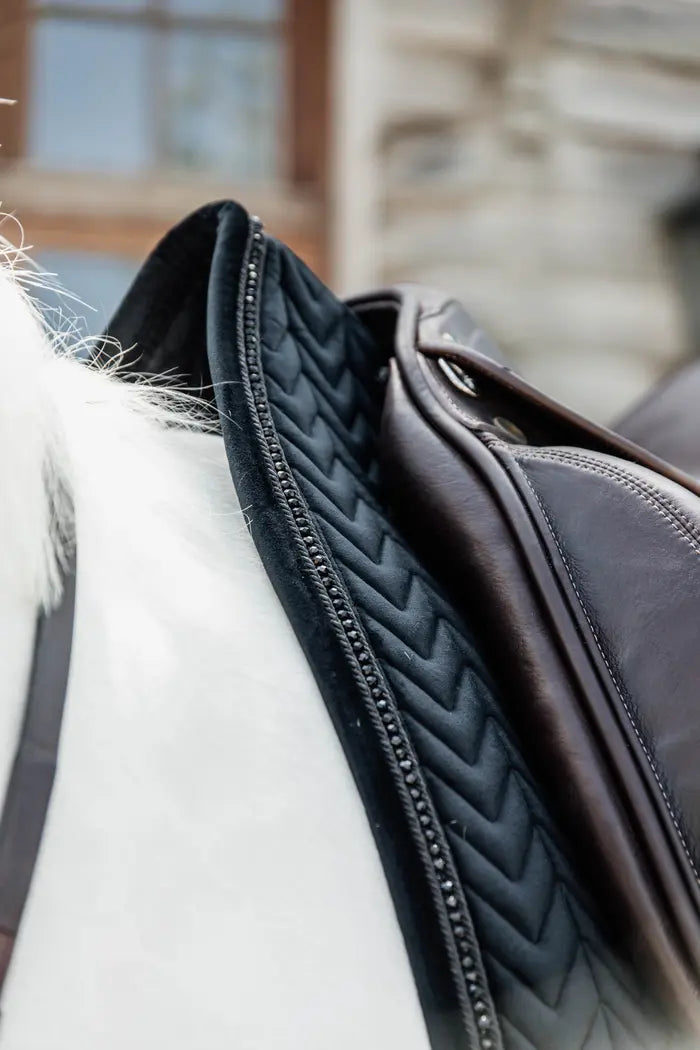 Tapis Velvet Pearl Noir - KENTUCKY