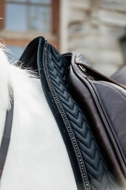 Tapis Velvet Pearl Noir - KENTUCKY