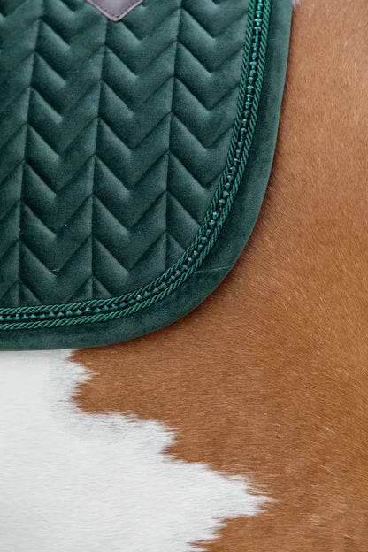 Tapis Velvet Pearl Vert Sapin DRESSAGE - KENTUCKY