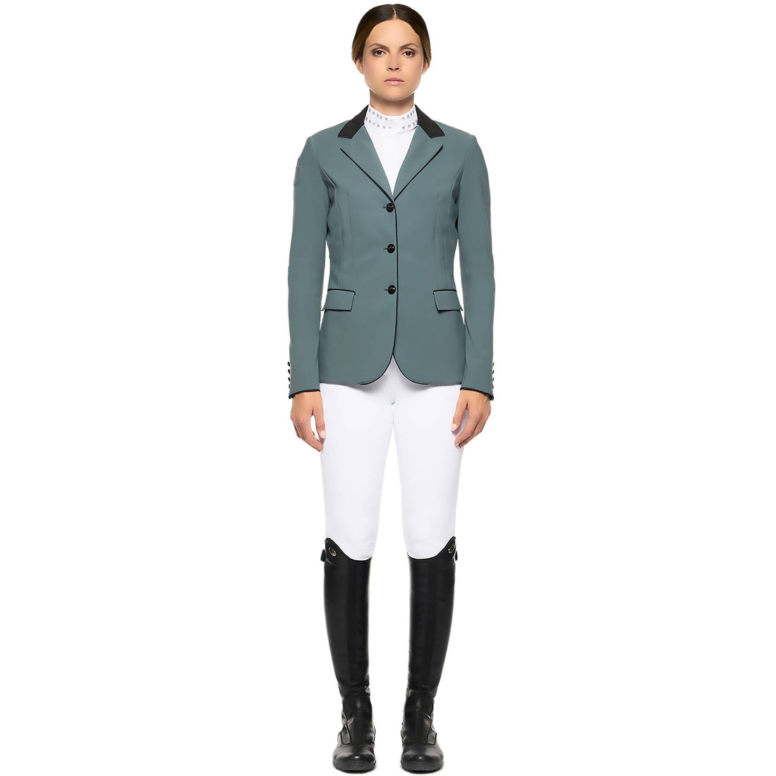 Veste de concours Grand Prix Peacock Green - CAVALLERIA TOSCANA