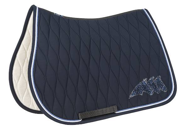 Tapis de selle avec logo strass - EQUILINE