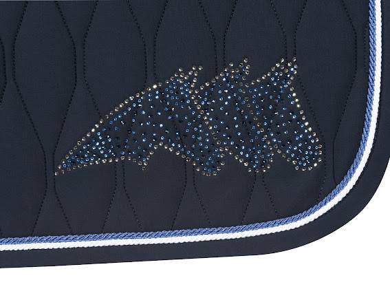 Tapis de selle avec logo strass - EQUILINE