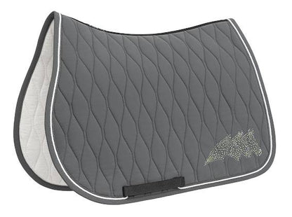 Tapis de selle avec logo strass - EQUILINE