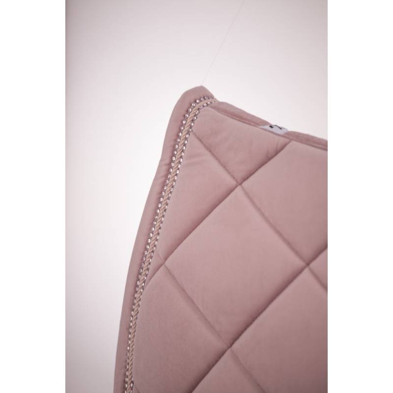 Pale pink New Strass saddle pad - PENELOPE COLLECTION