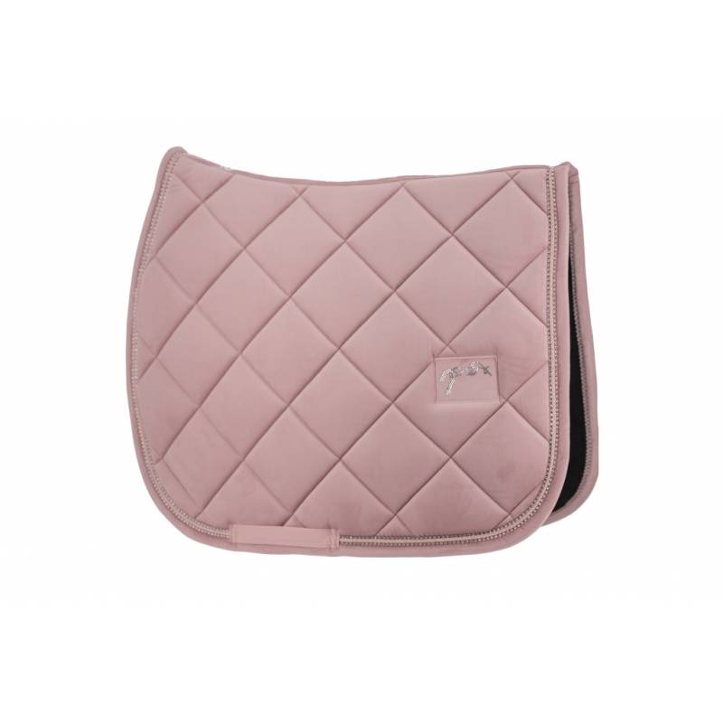 Pale pink New Strass saddle pad - PENELOPE COLLECTION