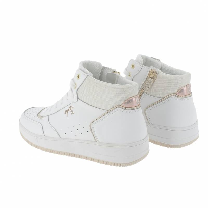 White Astra High sneakers - PENELOPE COLLECTION