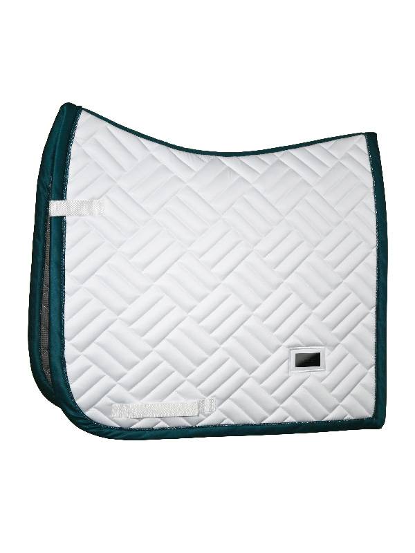 Tapis de selle Modern White Dramatic Monday - Equestrian Stockholm