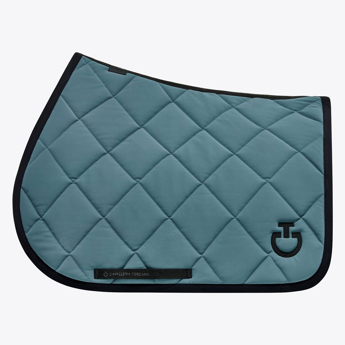 Diamond Quilted Petrol saddle pad - CAVALLERIA TOSCANA