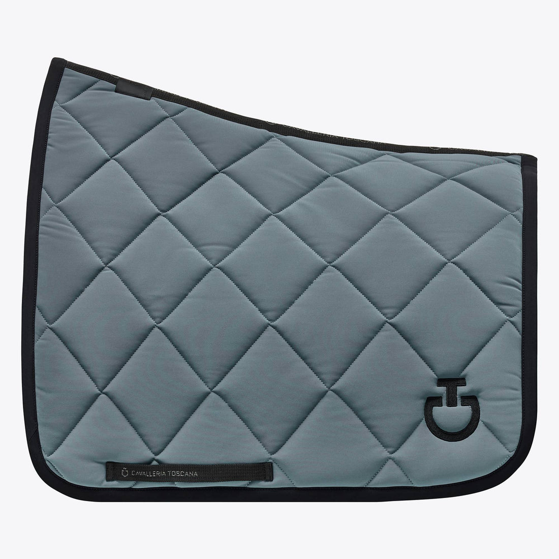 Diamond Quilted Petrol saddle pad - CAVALLERIA TOSCANA